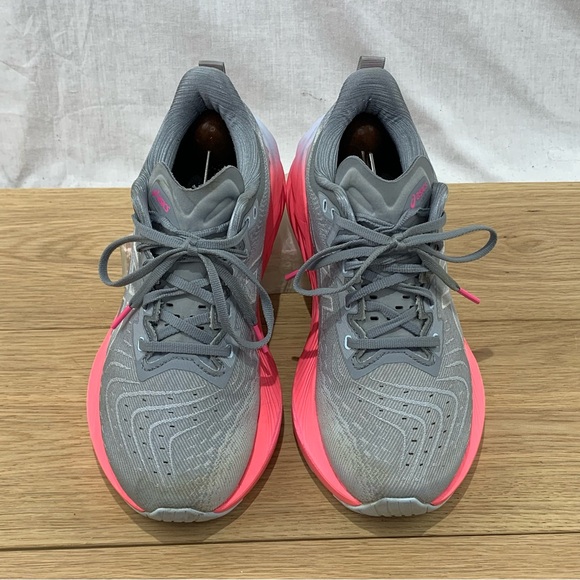 Asics Novablast 4 Sheet Rock/White/Pink Running Shoes Women’s Size 10 - Picture 3 of 10